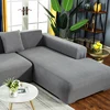 Elastic Sofa Cover Spandex Corner Sofa Couch Slipcover Chair Protector Living Room Elastic Spandex Slipcovers 1/2/3/4/5 Seater 5