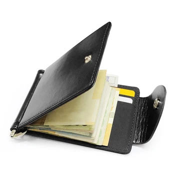 

Short Hasp Clutch Money Bag Card Holder Purse PU Leather Men Wallet Portable Multifunction Mini Fashion Coin Pocket Gift