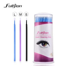 Новая Чистящая палочка одноразовые ватные палочки для ресниц рельефный инструмент для удаления наращивание ресниц специальный ватный тампон для макияжа TSLM1