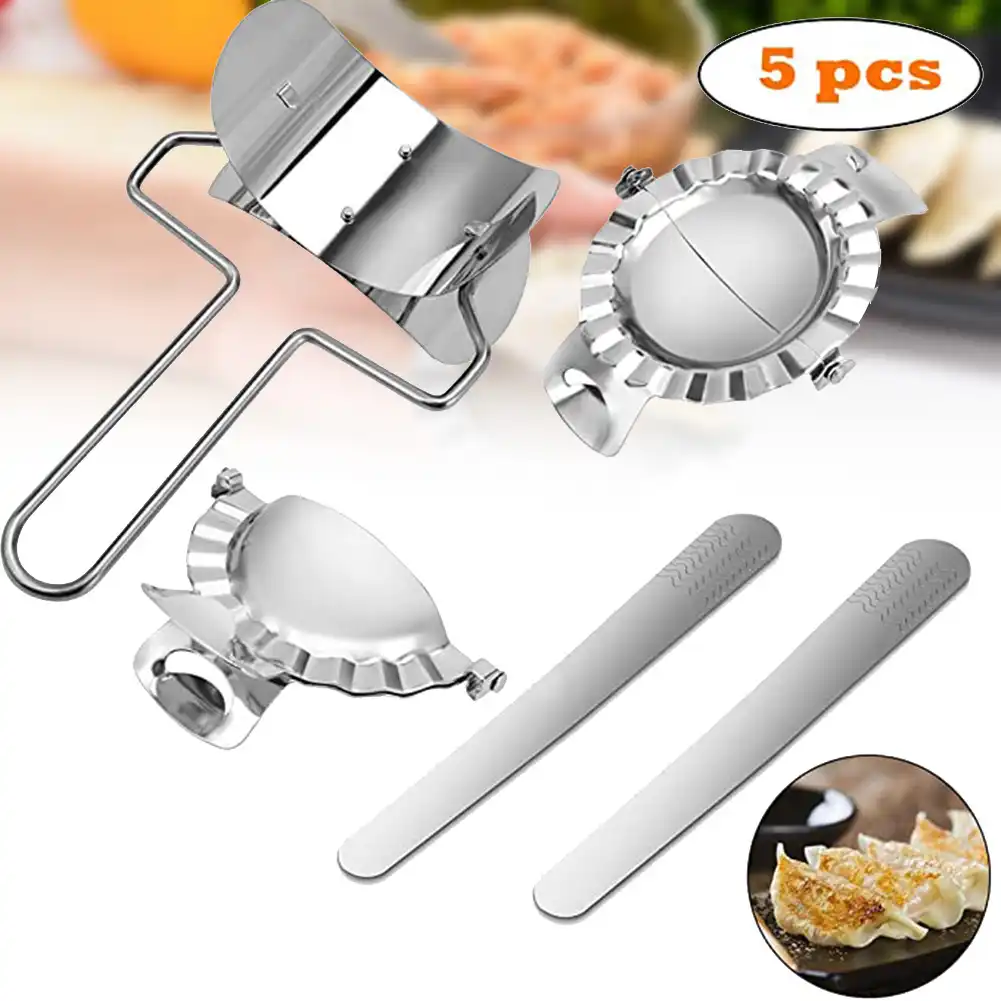 Juego De Moldes De Acero Inoxidable Para Hacer Dumplings Juego De Moldes Para Hacer Dumplings Chinos Cortador De Pie Empanadas Para Cocina Cla88 Aliexpress