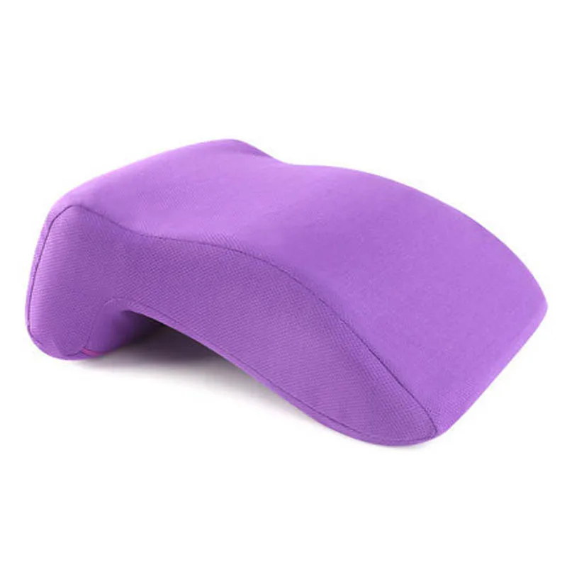 Purple Mesh Подушка для путешествий полые мягкие бархатные удобные подушки для поддержки шеи для офиса обеденный перерыв автомобиля изысканное мастерство - Цвет: Purple Mesh