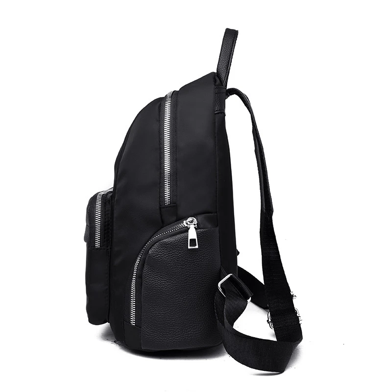 Mochila Mujer, модный рюкзак для путешествий, защита от кражи, водонепроницаемый, для женщин, большая емкость, Оксфорд, сплошной цвет, сзади, сумки для девочек, Bolsa