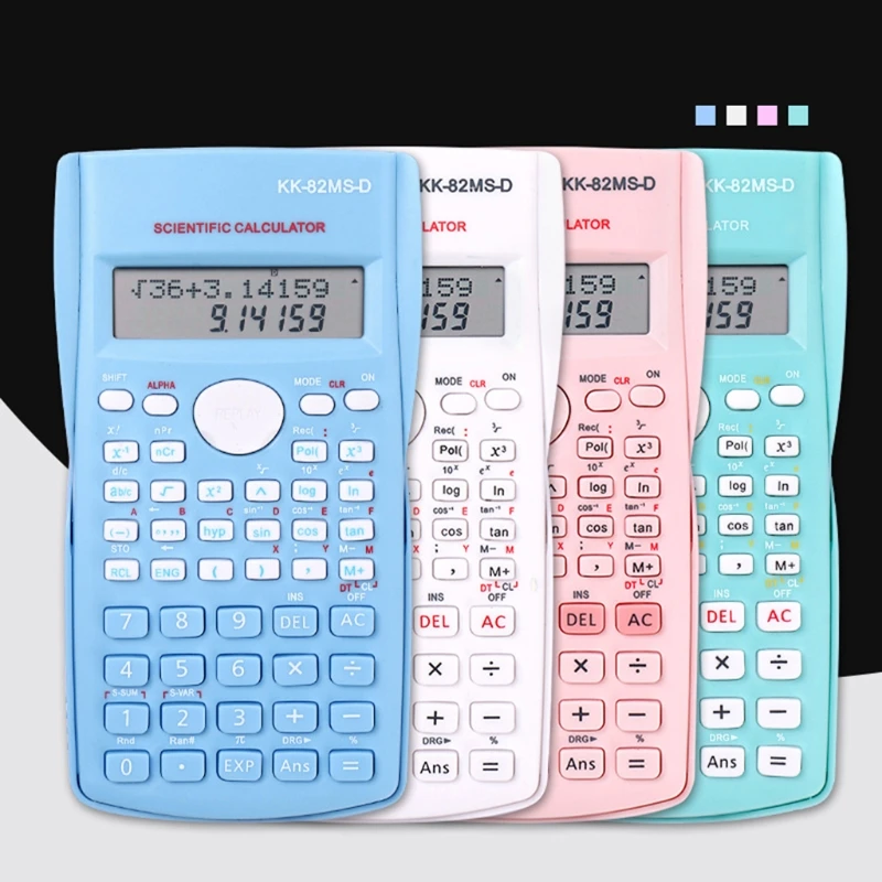Calculadora Científica de ingeniería, suministro adecuado para la escuela y el estudio de negocios, calculadora científica 96BA