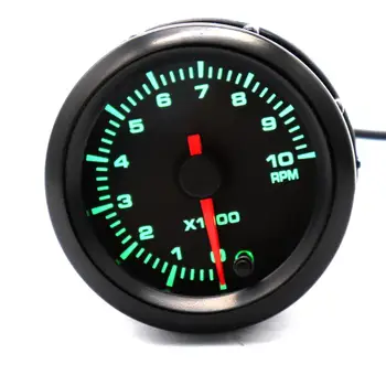 

Tachometer 2″ 52mm 7 Color LED Car Pointer Tacho Gauge Meter 0~10000 RPM