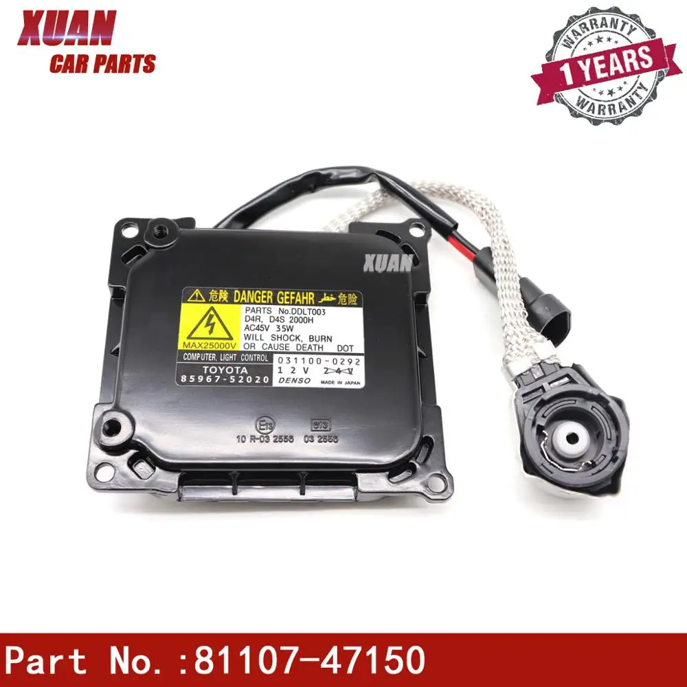 

XUAN D4R D4S HID Headlight Ballast Control Unit For To-yota Prius Avalon Solora Venza SC430 GS300 ES350 IS250 LS600H LS460