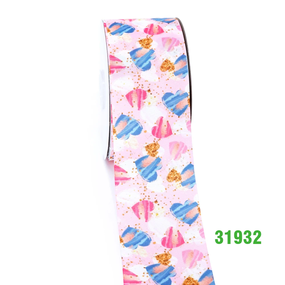 50 ярдов мультфильм напечатанный grosgrain ленты 31932 - Цвет: 31932