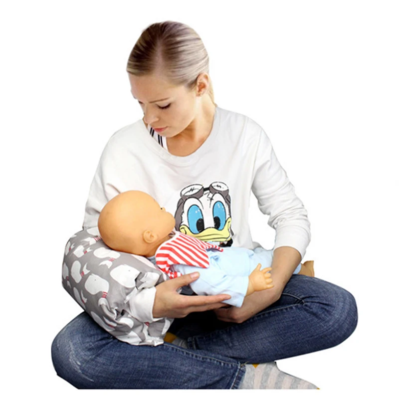 

Cute baby nursing pillow comfortable soft breastfeeding pillow cotton newborn neck cushion toddler functional accessories