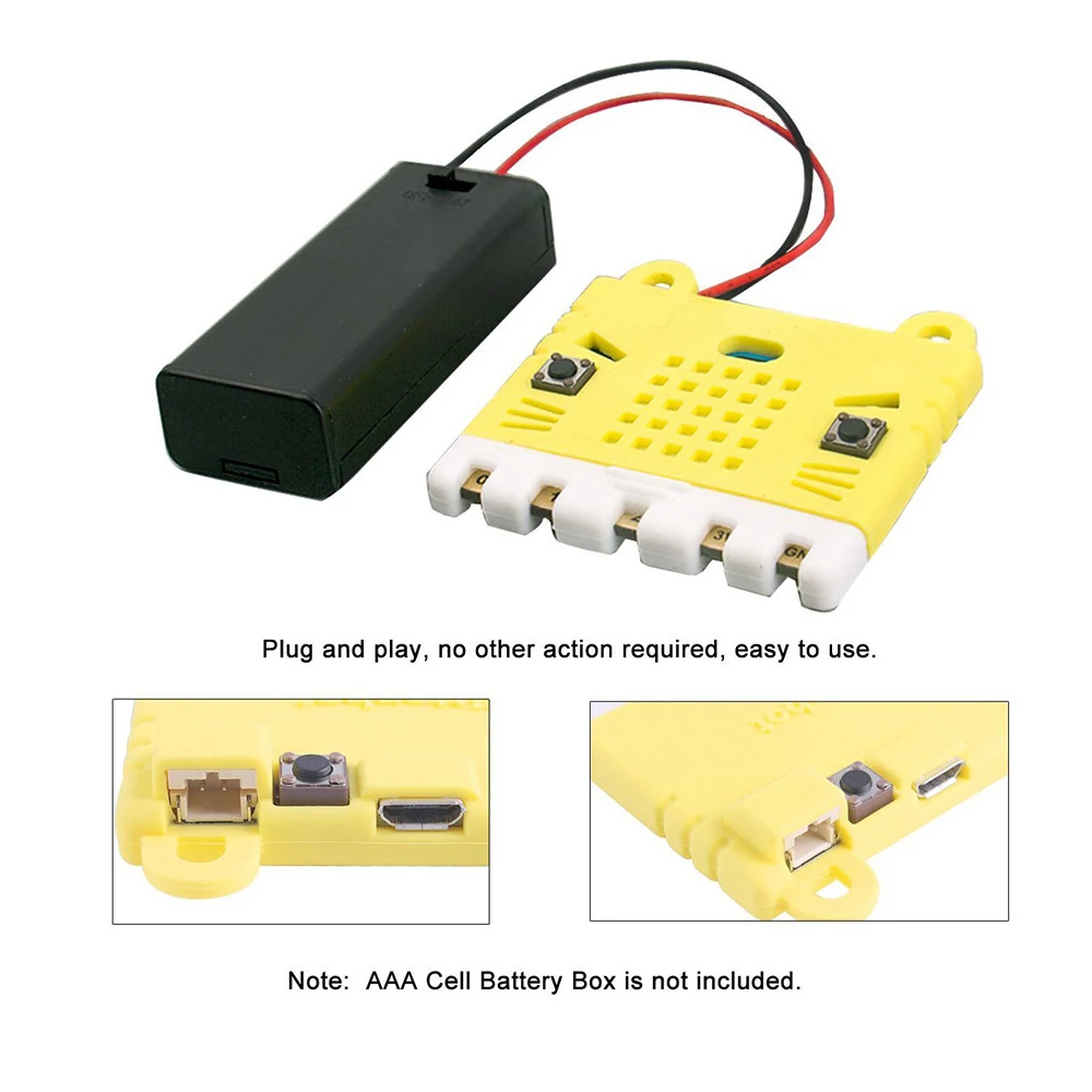 S ROBOT BBC microbit Go start kit with Protective Case Micro bit MBIT2 3