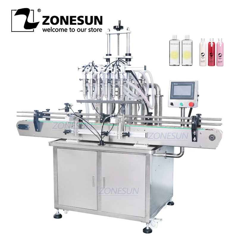 Автоматическая линия для производства напитков ZONESUN банки розлива пива масла