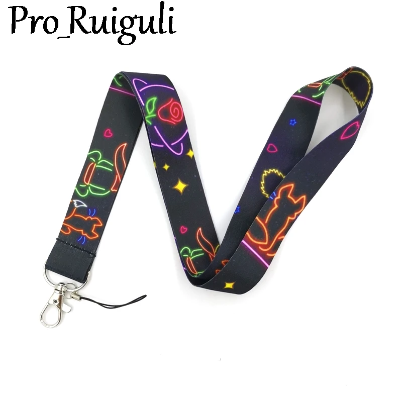 Little prince cartoon Neck Strap Lanyard keychain Mobile Phone ID Badge Holder Rope Key Chain Keyrings cosplay Accessories Gifts | Дом и сад