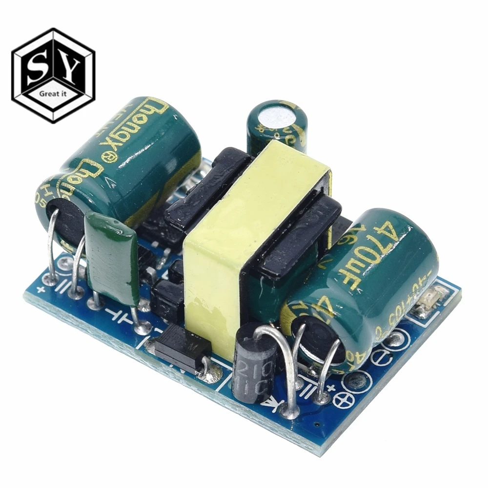 

1PCS Great IT AC-DC 12V 450mA 5W Power Supply Buck Converter Step Down Module for arduino DIY KIT