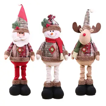 

Snowman Doll Merry Chirstmas Decor for Home Chirstmas Ornaments Santa Claus Christmas Accessories Navidad Noel Kerst Decor