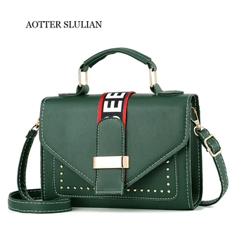 

Panelled Hard Pu Leather Women Shoulder Bag Colorful Wide Strap Crossbody Bags Fashion All-Match elegant Ladies Flap Lady Bolsos