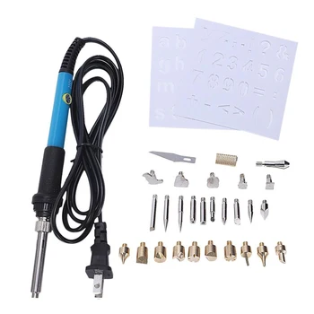 

Professional Soldering Iron DIY Welding Kit Carving EasyUse Wood Burning Pen Multipurpose Pyrography Tips Craft Lightweight Tool