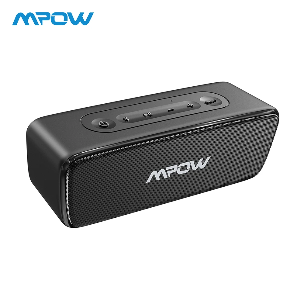 Mpow 12 Вт Soundhot Bluetooth динамик беспроводной портативный динамик глубокий бас Саундбар с 24 ч Время воспроизведения для домашнего кинотеатра компьютера ПК