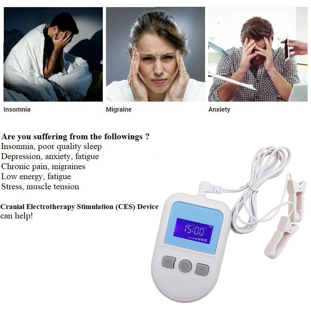 Anti Insomnia Anxiety Depression No Sleep Ces Therapy Device Electronic Sleeping Aids Device Physiotherapy Instrument Aliexpress