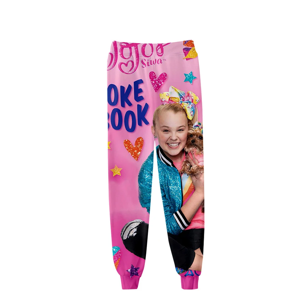 Новинка JOJO SIWA 3D спортивные штаны с принтом, штаны для бега для мужчин/женщин, модная уличная одежда, длинные штаны,, повседневные трендовые штаны в стиле хип-хоп