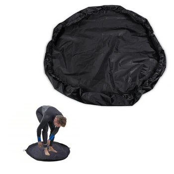

Surfing Waterproof Change Bag Pouch Water Sports Polyester Mat Diving Suit Storage Swimming Accessories Carry Pack Wetsuit Black