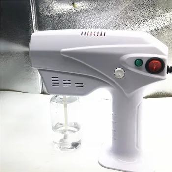 

220V 1200W 260ML Sprayer Fogger Disinfection Nano-Steam Lighting Sterilization Hair Spray Machine Ultra Fine Aerosol Water Mist