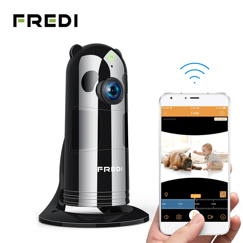 FREDI домашняя IP камера безопасности беспроводная WiFi монитор младенца 960P HD
