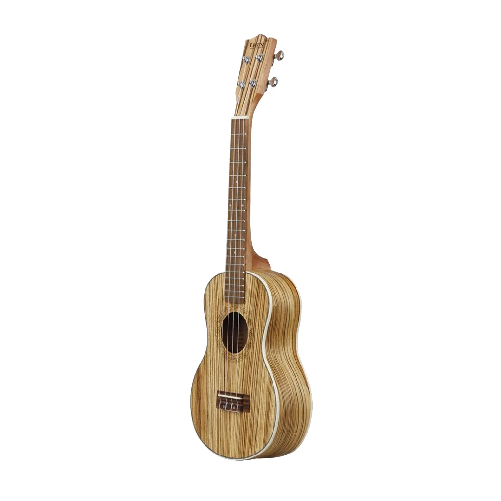 Zebra Wood 21/24/26inch Ukulele Musical Instrument for Beginners