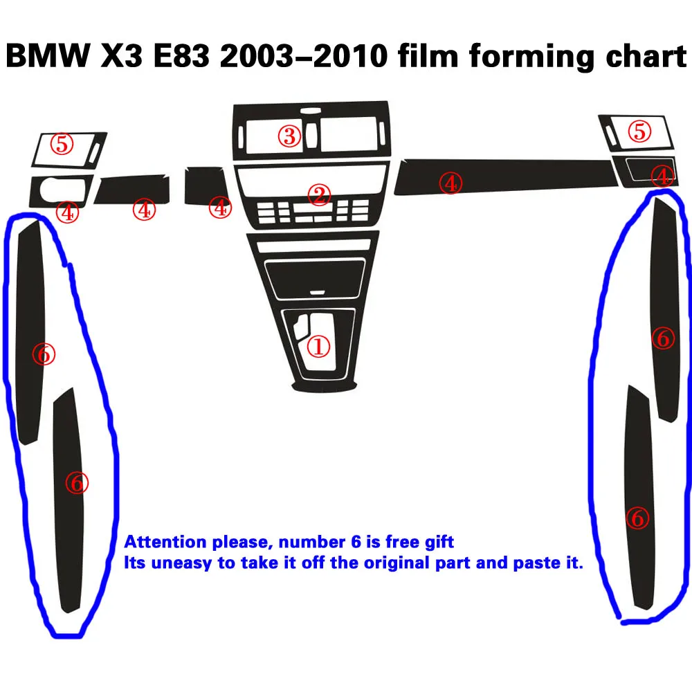 Türgriffe für BMW X3 E83