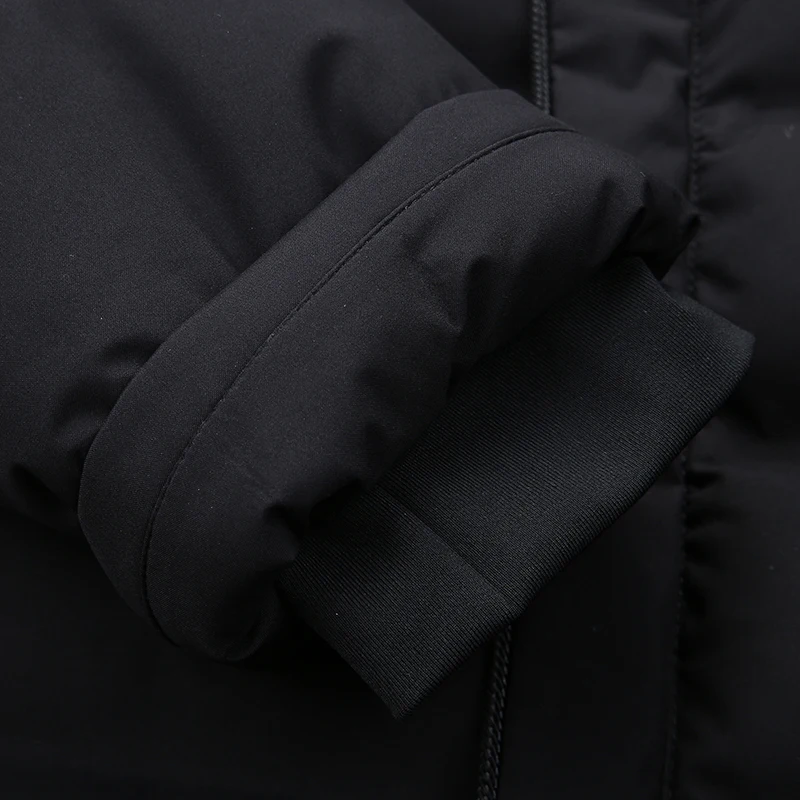 8XL размера плюс одежда зимняя куртка мужская теплая Повседневная парка хлопок