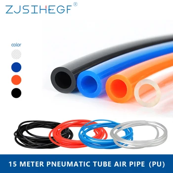 

15 Meters Air Hose Pipe High Quality Pneumatic Component For Compressor Pneumatic Hose Pu Pipe For Pneumatic Wholes