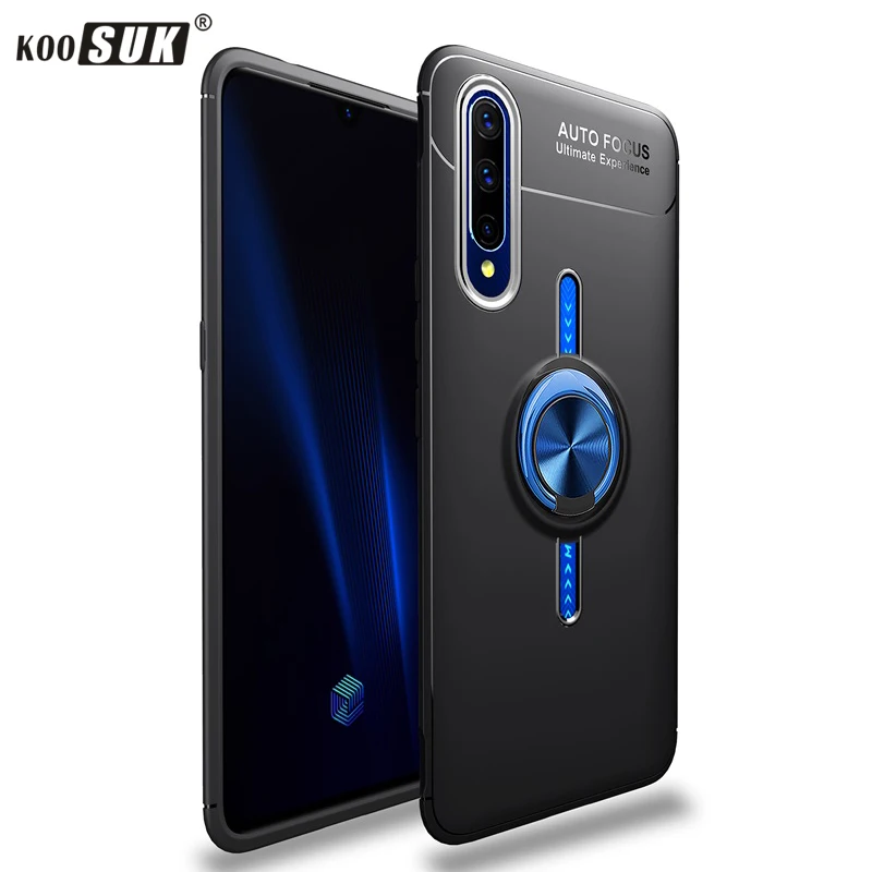 Vivo iQOO Pro 5G Phone Case Car Bracket Ring Holder Armor Back Cover For ViVO 3 Soft Silicone Matte Protection Casing | Мобильные