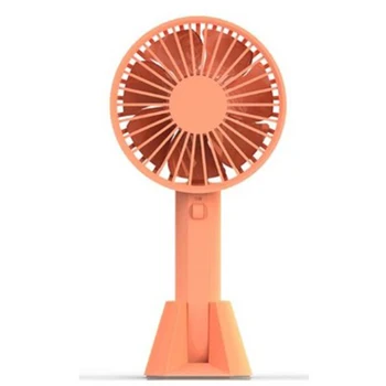 

VH Mini Portable Handheld Fan USB Rechargeable 2000mAh Battery 3 Adjustable Speed Lightweight Desktop Fan For Summer Travel Home