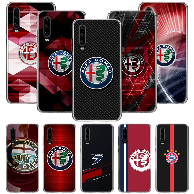 Чехол с логотипом Alfa Romeo для huawei P20 P30 P Smart Z Plus P10 mate 30 10 20 Lite Pro силиконовый чехол для телефона