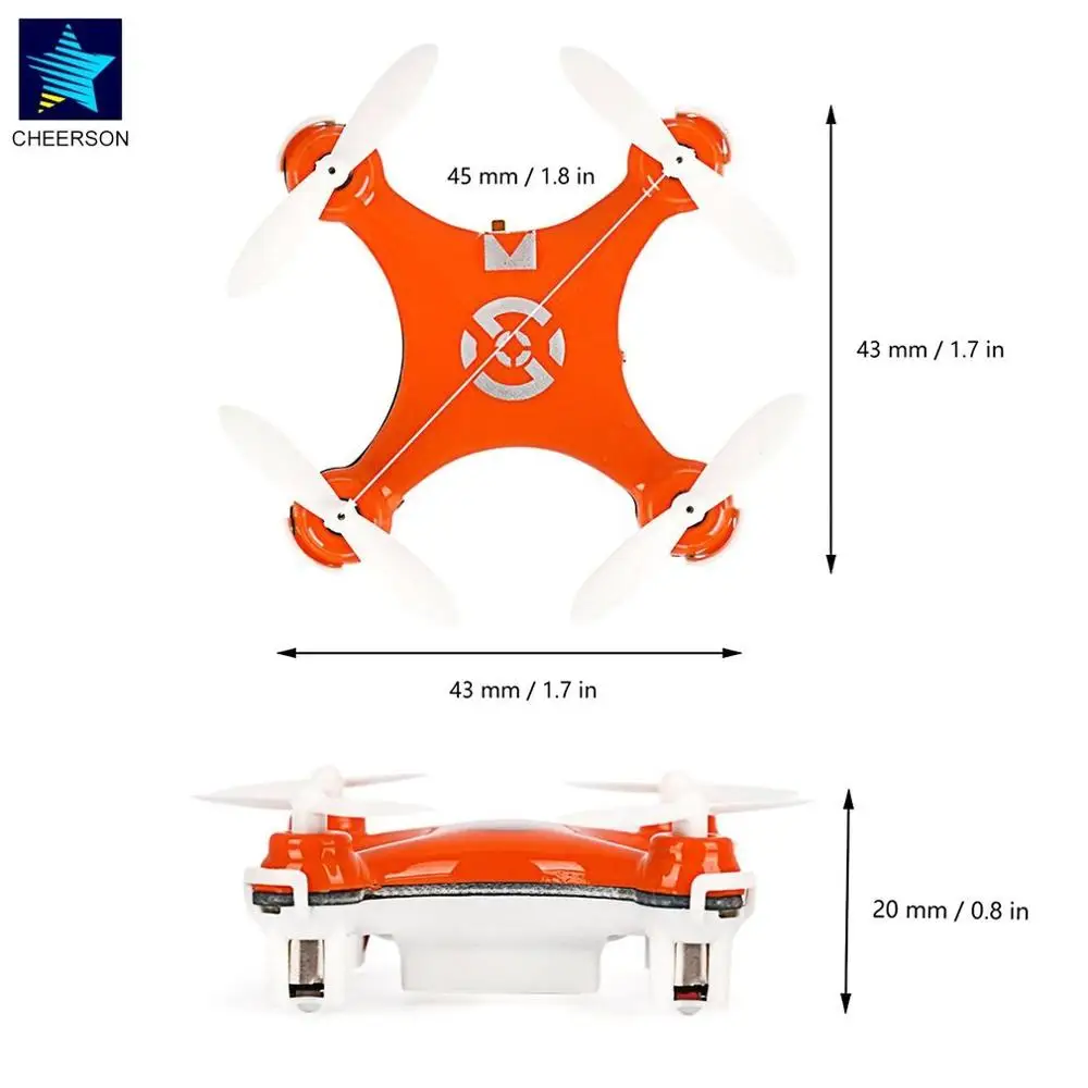 RC helicopters Radio Control Aircraft Headless Mode Drone Quadcopter Mini for Cheerson CX-10 2.4G 4CH 6Axis Remote Control Toys