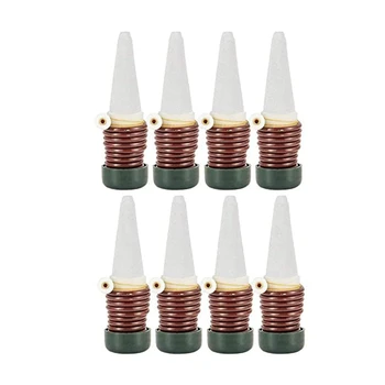 

8 Pack Automatic Plant Waterers Vacation Waterer Self Irrigation Watering System Perfect for Indoor Outdoor Office