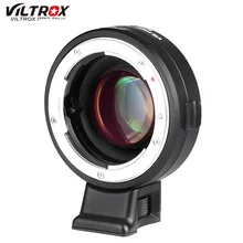 Viltrox фокусное расстояние редуктор Скорость усилитель объектива адаптер Turbo w/кольцо диафрагмы для Nikon F объектив для sony A7 A7R A7SII A6300 A6500 NEX-7