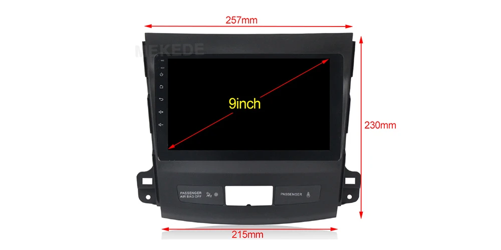 Clearance MEKEDE Android 9 4G+64G 2.5D Screen car dvd gps multimedia player For Mitsubishi Outlander xl 2 car dvd navigation audio player 2 Clearance MEKEDE Android 9 4G+64G 2.5D Screen car dvd gps multimedia player For Mitsubishi Outlander xl 2 car dvd navigation audio player 2