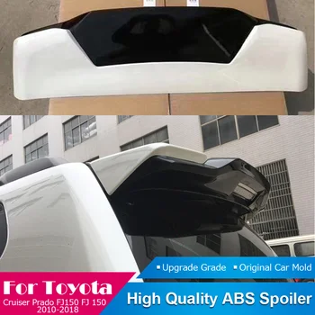 

2010 to 2018 For Toyota Cruiser Prado FJ150 FJ 150 ABS Plastic Black White Color Spoiler Rear Trunk Boot Wing Spoiler 1pcs