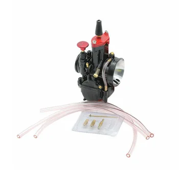 

PWK 30mm Carburetor For 4T Motor Racing Bike Aluminum Flat Slide TM New