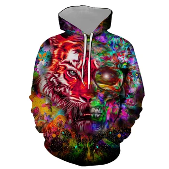 

3D print Mens Sweatshirt Long Sleeve Autumn Spring Casual Hoodies Top Boy Blouse Tracksuits Sweatshirts Hoodies Men