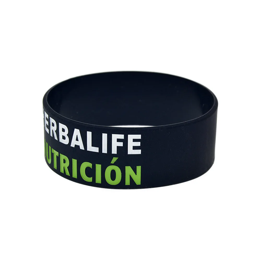 Модный 1 дюймовый силиконовый браслет 24 часа HERBALIFE Nutricion горячая
