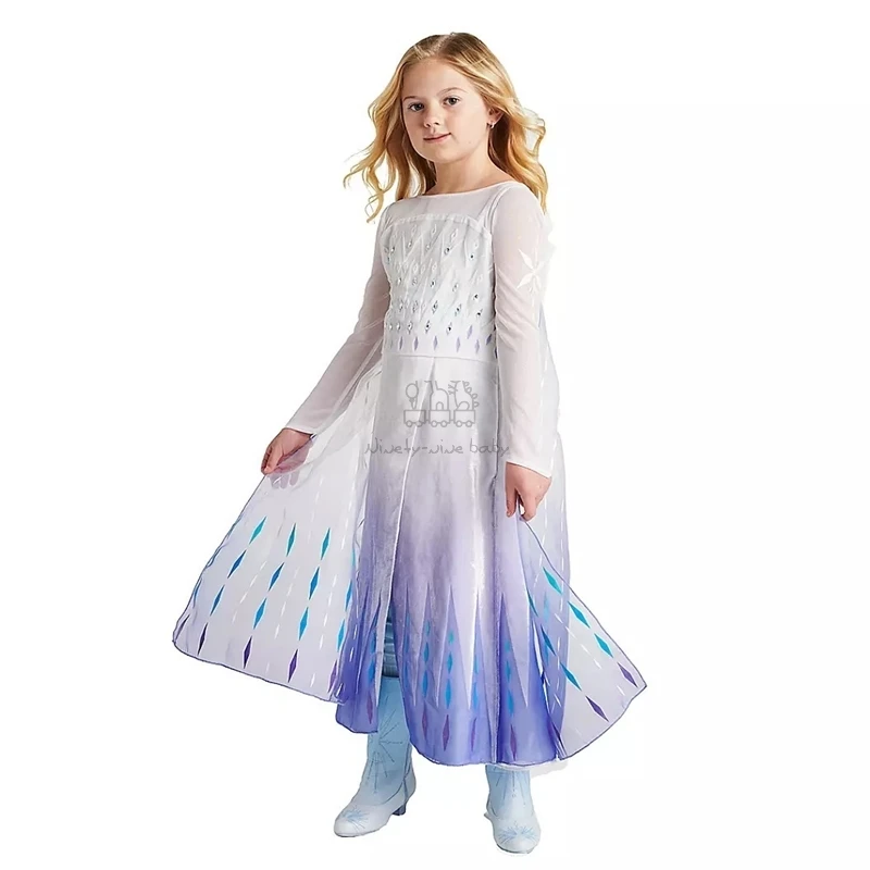 Kids Girls Elsa Frozen Dress Cosplay Costume Princess Anna Party Fancy Dresses