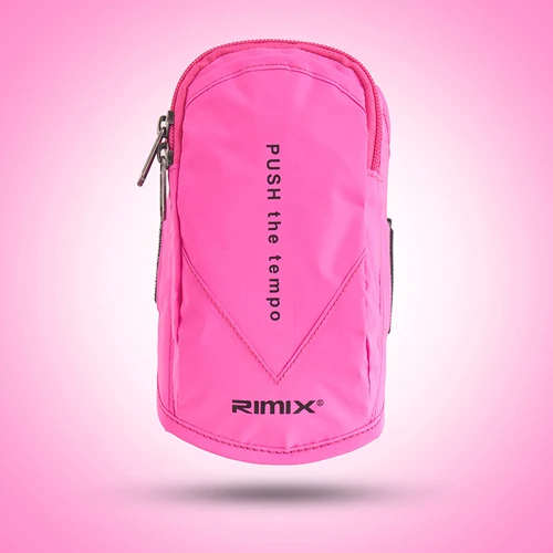 Pink Нарукавная Сумка для бега, унисекс, большая вместительность, светоотражающая, для бега, спорта, спортзала, фитнеса, нарукавник, карман для 6,6 дюймового мобильного телефона - Цвет: Pink