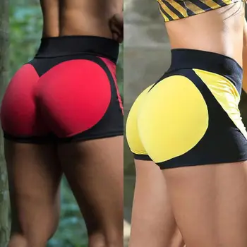 

2017 New Fashion Womens Heart Short Slim Casual Trousers Workout Shorts