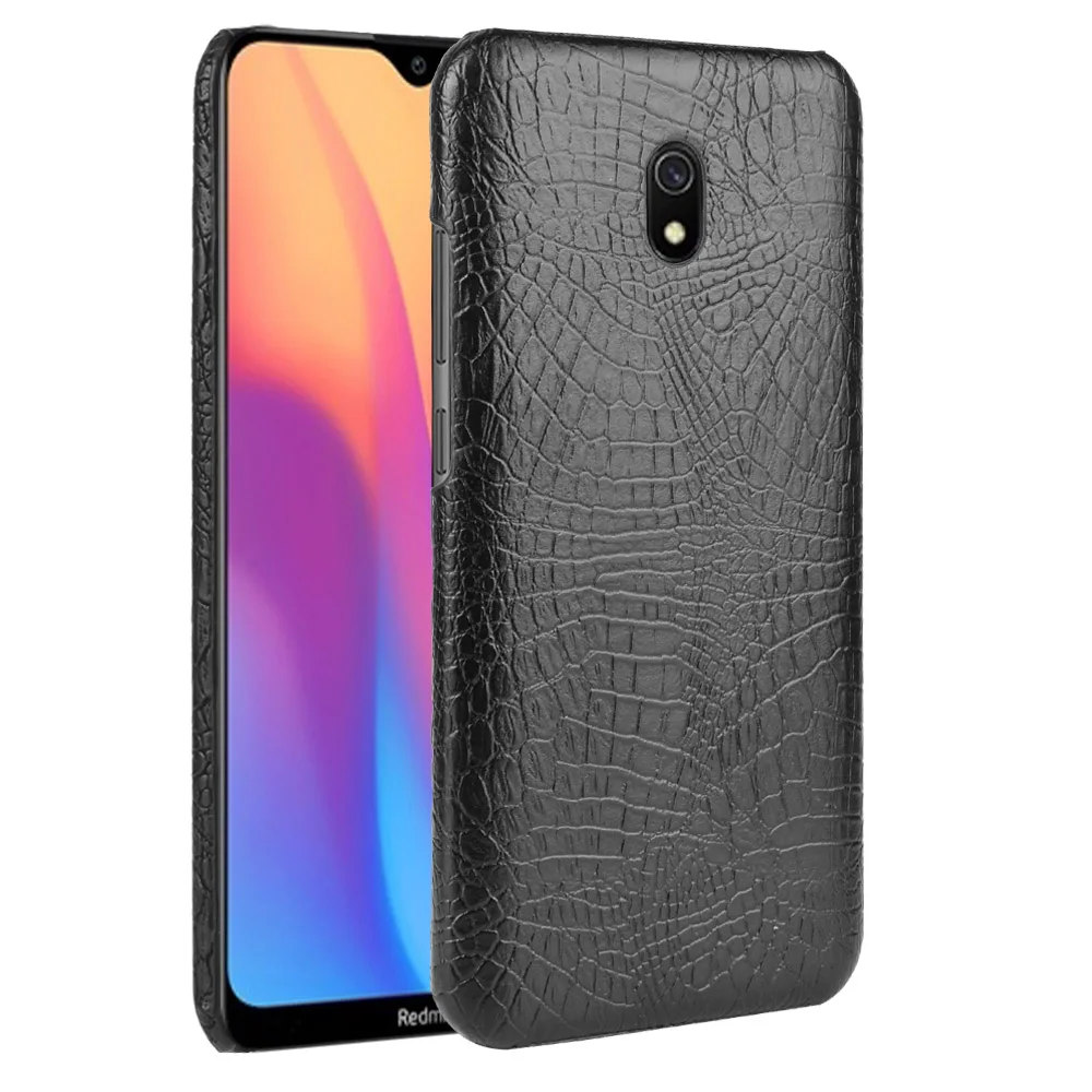Redmi 8A чехол роскошная Обложка на заднюю панель из искусственной кожи защитный для