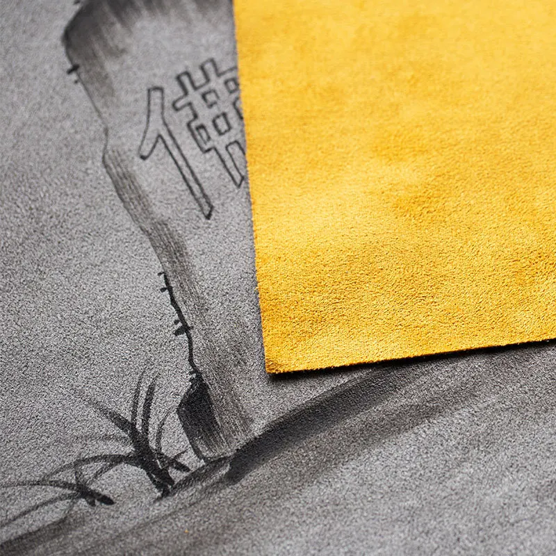 30x180/250/300cm waterproof suede Zen sense hand-painted tea mat table runner Chinese style literary tablecloth teacup placement
