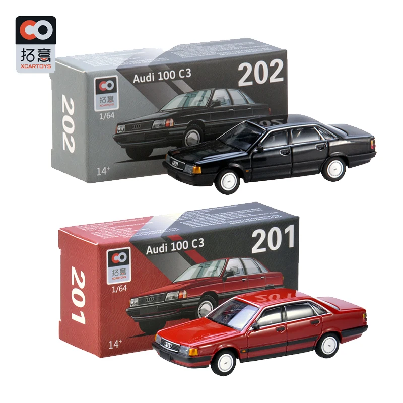 Xcartoys 1:64 Audi 100 C3 No.201/202 