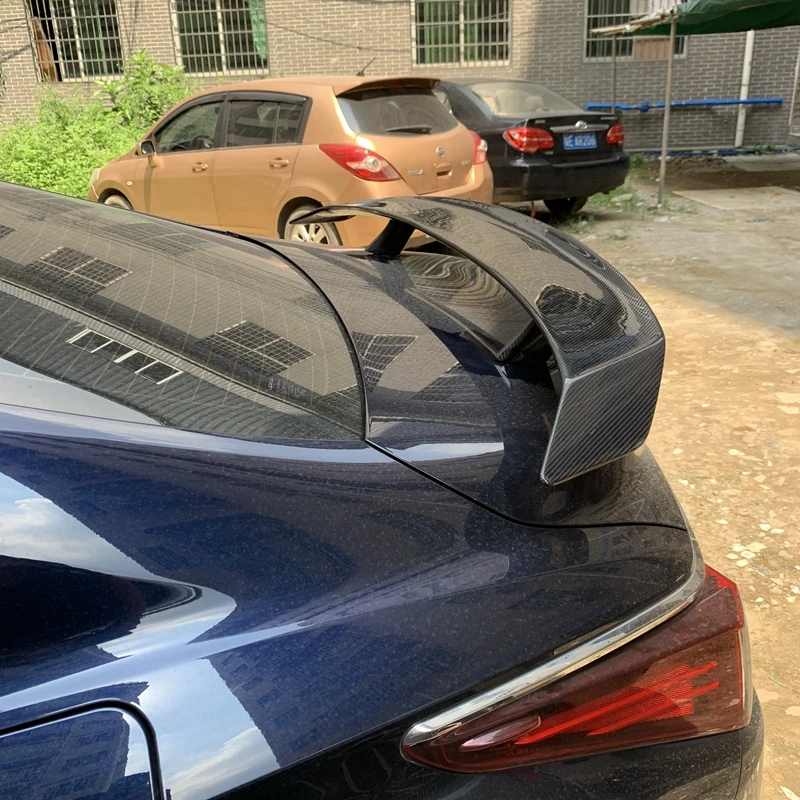 Для Lexus ES260 ES300 ES200 спойлер из углеродного волокна/FRP материал автомобильный хвост GT стиль задний спойлер