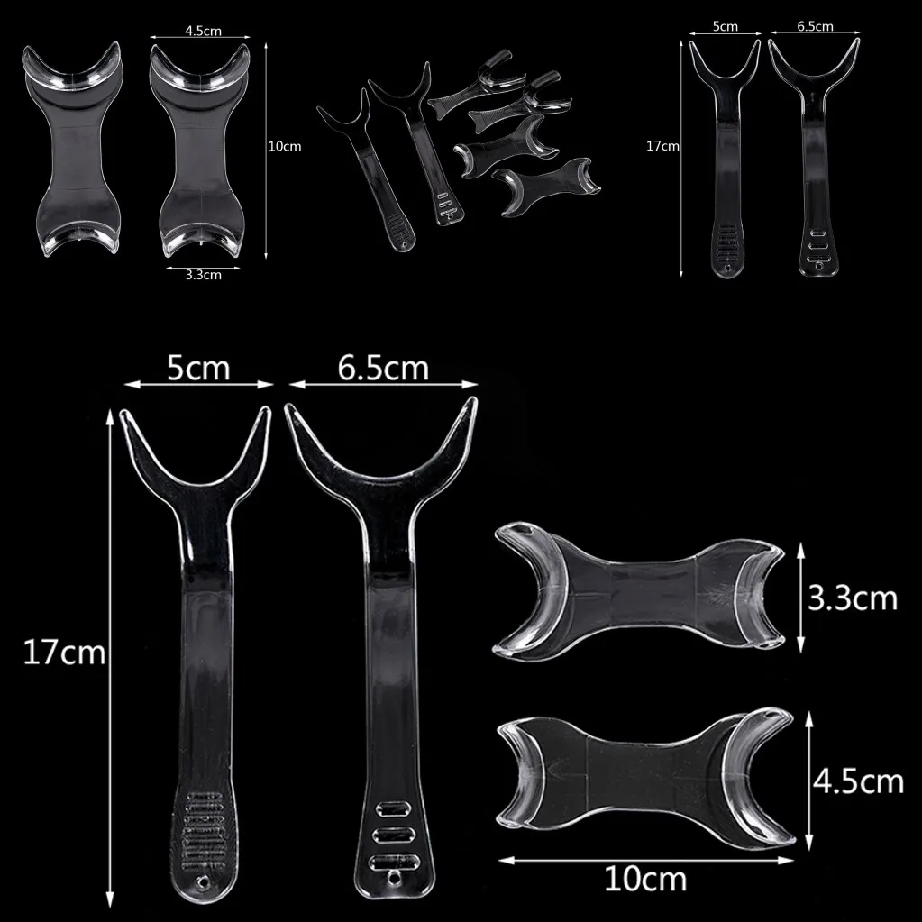 4pcs/6pcs Dental Tooth Intraoral Lip Cheek Retractor Orthodontic Brace Trays Teeth Tools Mouth Opener Set | Красота и здоровье