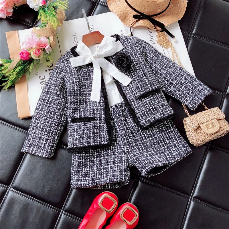 girls blazer set