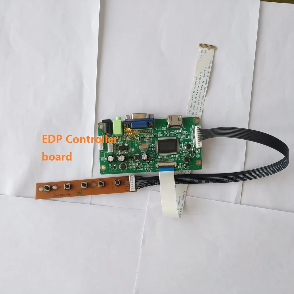 Для LP140WF3-SPD1 ЖК-драйвер 30Pin HDMI DIY KIT VGA EDP светодиодный контроллер плата монитор 1920 × 1080 экран дисплей 14"
