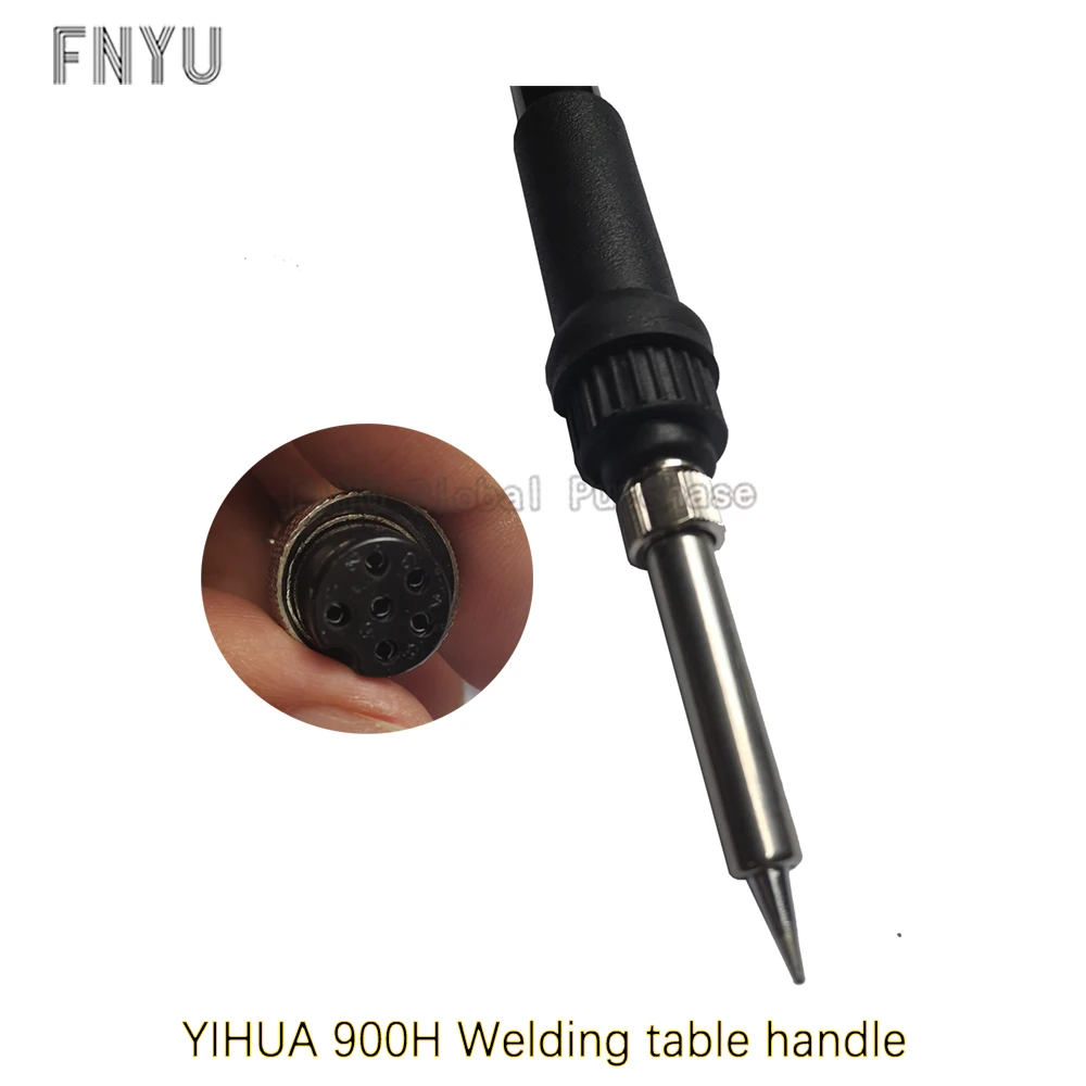 harbor freight flux core wire YIHUA 900H Soldering station Welding head For YIHUA 900H welding station use of the Soldering iron handle soldering tip filler rod in welding